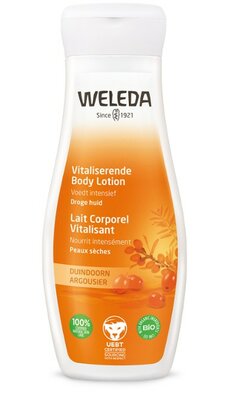 duindoorn vitaliserende body lotion - weleda - 200 ml