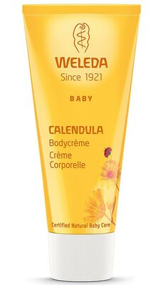 baby calendula bodycreme - weleda - 75 ml