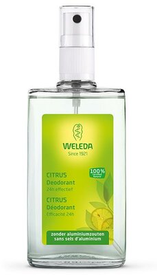 deodorant - citrus - weleda - 100 ml