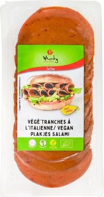 vegan plakjes salami - 100 gram