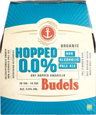 bier - 0,0% hopped - budels - 6-pack