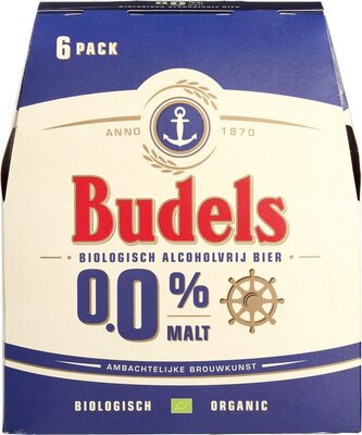 bier - 0,0% malt - budels - 6-pack