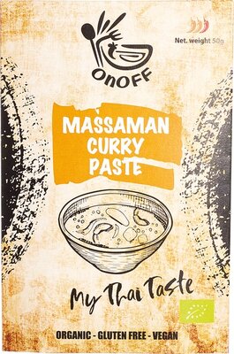 thaise massaman curry paste - onoff - 50 gram