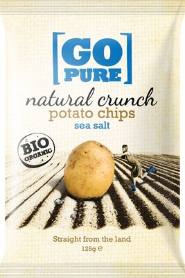 chips naturel crunch - 125 gram