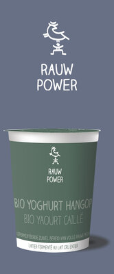 rauw power - yoghurt hangop - 500 ml