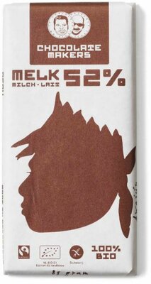 chocoladereep melk 52% - awajun - 10x80 gram