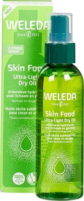 skin food ultra-light dry oil - weleda - 100 ml