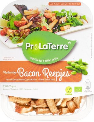 plantaardige bacon reepjes - 180 gram