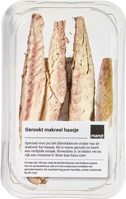 gerookt makreel haasje - 150 gram