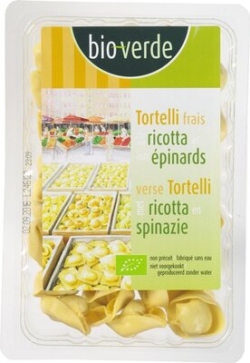 verse tortelli met ricotta en spinazie - 250 gram