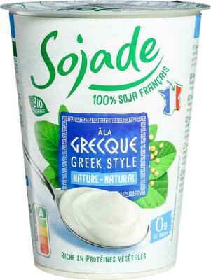 sojayoghurt griekse stijl - sojade - 400 gram