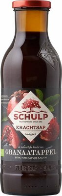 schulp krachtsap granaatappel - 6x750 ml